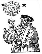 Ye olde astrologer, from anonymous woodcut